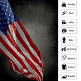 amerikanisch Flagge Abstrakt Hintergrund für Unabhängigkeit Tag